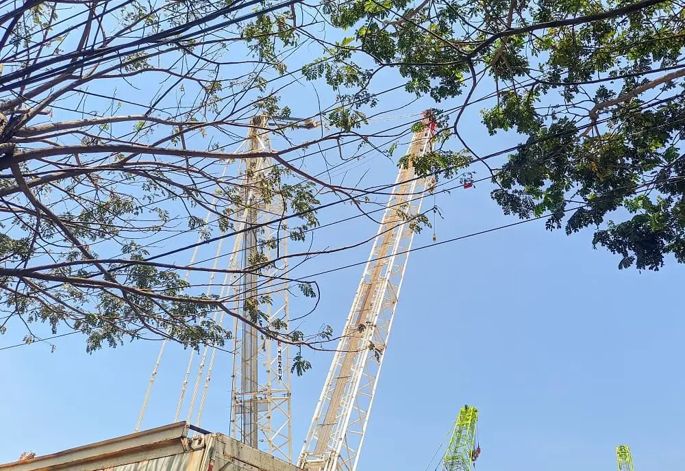 Contact with Power Lines