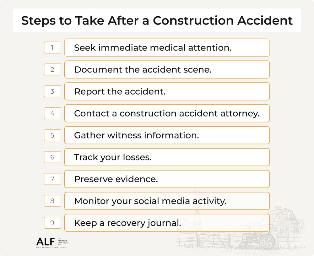 Steps to Take After a Construction Accident